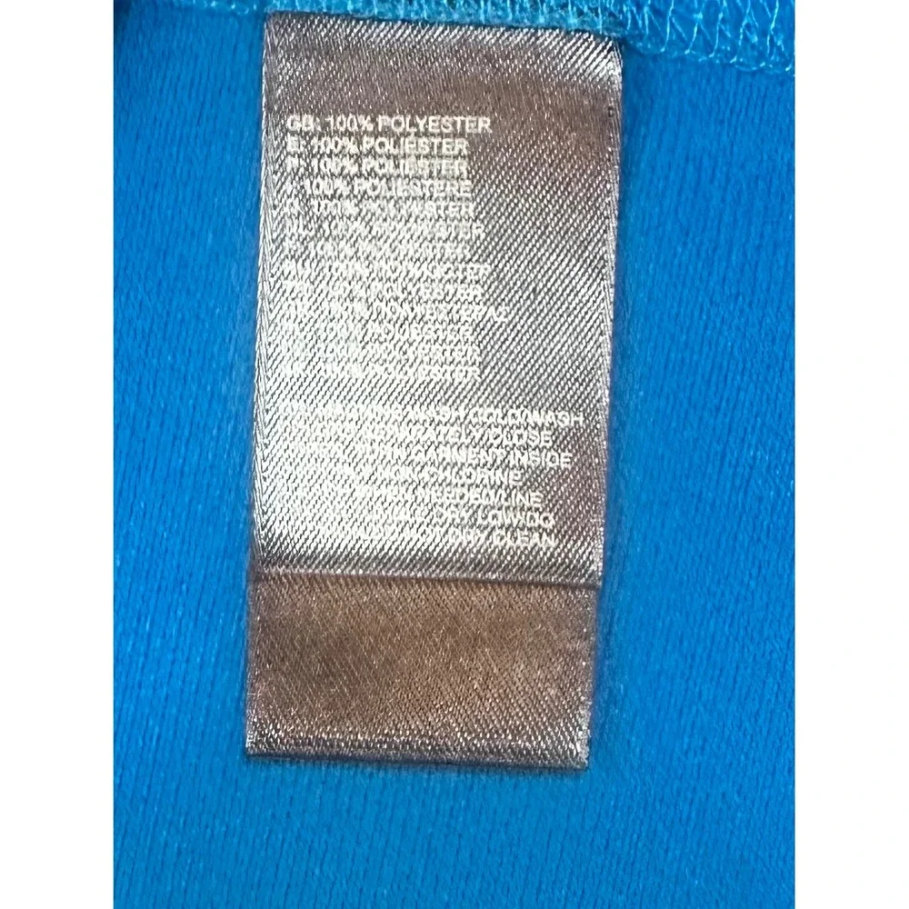 The North Face Mens Blue Quarter Zip Pullover Active Top NF00CP4A Size L